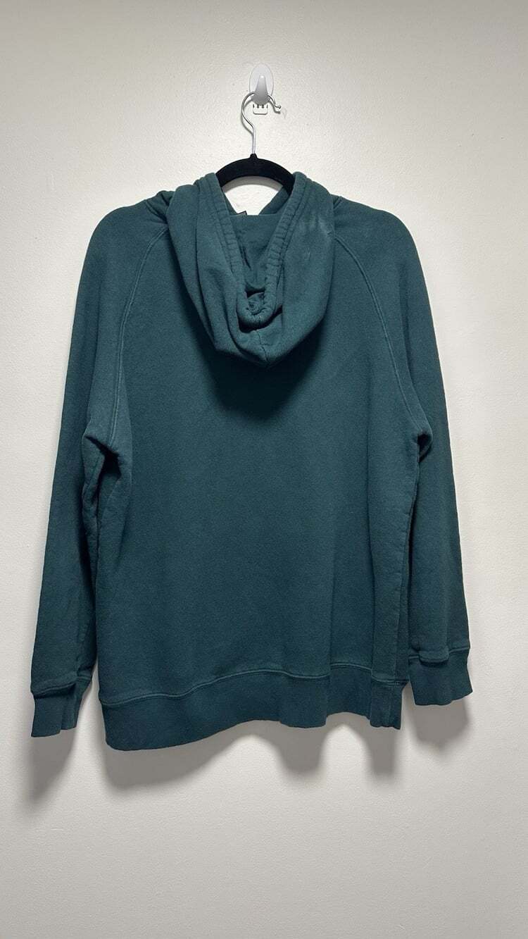 The North Face Women’s Deep Teal Hooded Sweatshirt Size XL - Picture 3 of 7